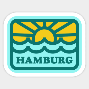 Hamburg New York Buffalo NY Lake Erie WNY Sticker